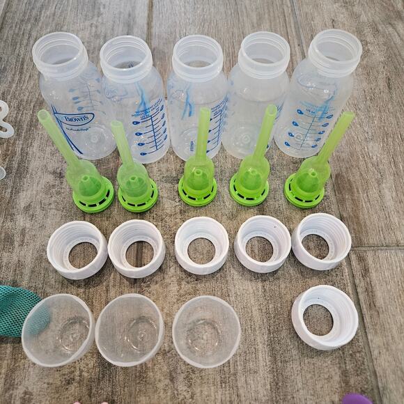 Baby Feeding Pacifier Lot of 48 Fork Spoon Formula Bottles Dr. Brown Cutie Pat - Picture 2 of 11